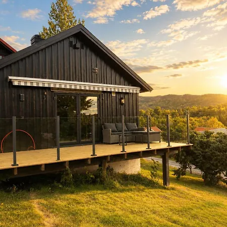 Dom wakacyjny Modern House Near Skien, Views, Garden And Parking *